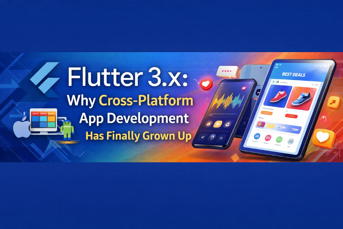 Flutter 3.x: Why Cross-Platform App Development Has Finally Grown Up